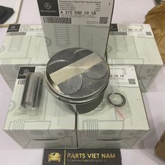 Piston liền xéc măng Mercedes động cơ M272 đường kính 88. Hàng Mer China. 1 bộ 6 quả. Mã A2720301018, A2720301318, A2720303717, A2720304017