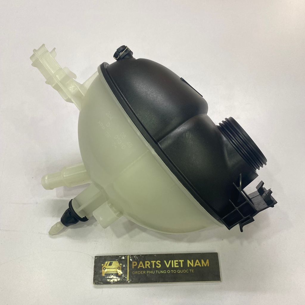 Bình nước phụ Mercedes W212, E200, E250, E300, E350 đời 2010 -  2018. Hàng cao cấp. Mã A2045000749,  A2045000049, A2045000549
