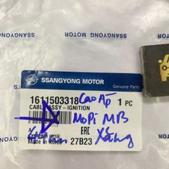 Dây cao cáp SsangYong Libero máy xăng đời 2004 - 2007. Hàng chính hãng. Mã 1611503318 ( 1 cái )