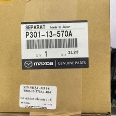 Hộp tách dầu Mazda 2, Mazda 3 máy 1.5 đời 2015 - 2022. Hàng chính hãng. Mã P301-13-570A, P30113570A