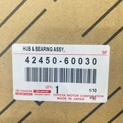 Cụm bi moay ơ sau Lexus LX450, LX460, LX570 đời 2007 - 2015. Hàng Toyota Japan. Mã 42450-60030 LH, 42450-60070 RH, 4245060030 LH, 4245060070 RH ( 1 chiếc )