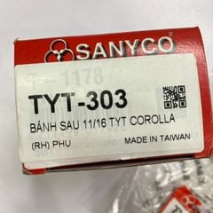 Xi lanh phanh sau Toyota Corolla 4A AE100, AE101 đời 1991 - 2001. Hàng Sanyco. Mã 47550-12090 RH, 47570-12030 LH, 4755012090 RH, 4757012030 LH