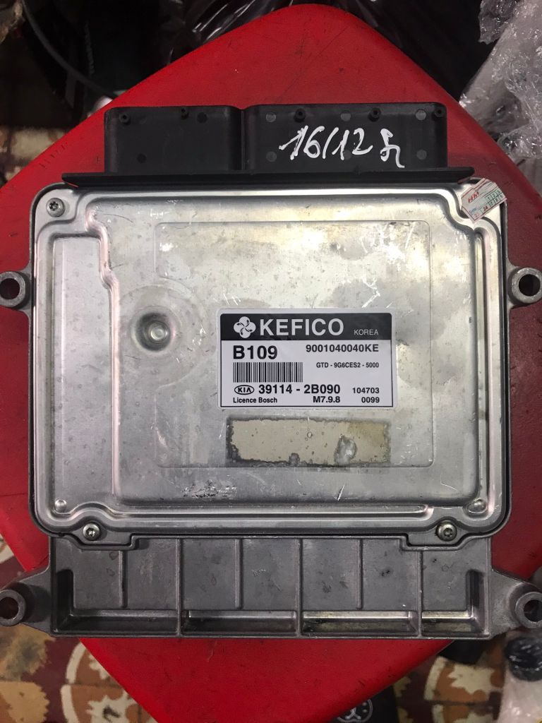 Hộp đen ECU Kia Forte đời 2007 - 2011. Hàng tháo xe. Mã  39114-2B090, 391142B090