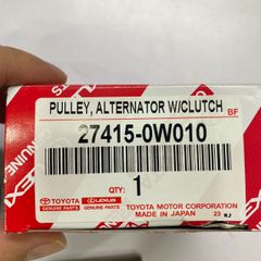 Puly máy phát Toyota Avalon động cơ 2GR đời 2006 - 2012. Hàng INA Bảo hành 6 tháng. Mã 274150W13, 274150W130, 274150W010, F-557071