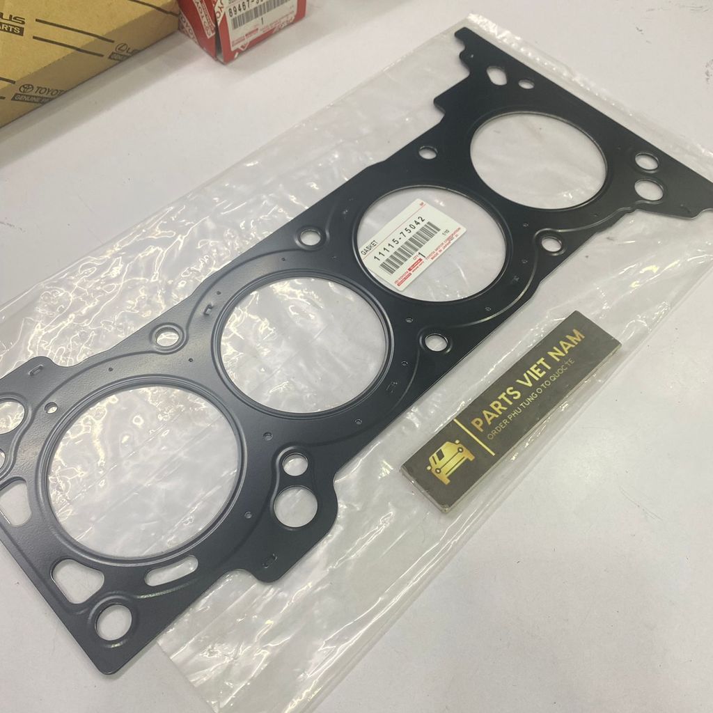 Gioăng mặt thép Toyota Innova 2.0 động cơ xăng 1TR, đời 2006 - 2016. Hàng cap cấp. Mã 11115-75042, 11115-0C030, 11115-75070, 1111575042, 111150C030, 1111575070