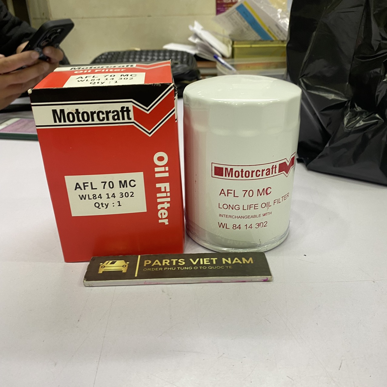 Lọc dầu hoặc lọc nhớt Ford Ranger, Everest máy 2.5 động cơ WL, WE đời ...