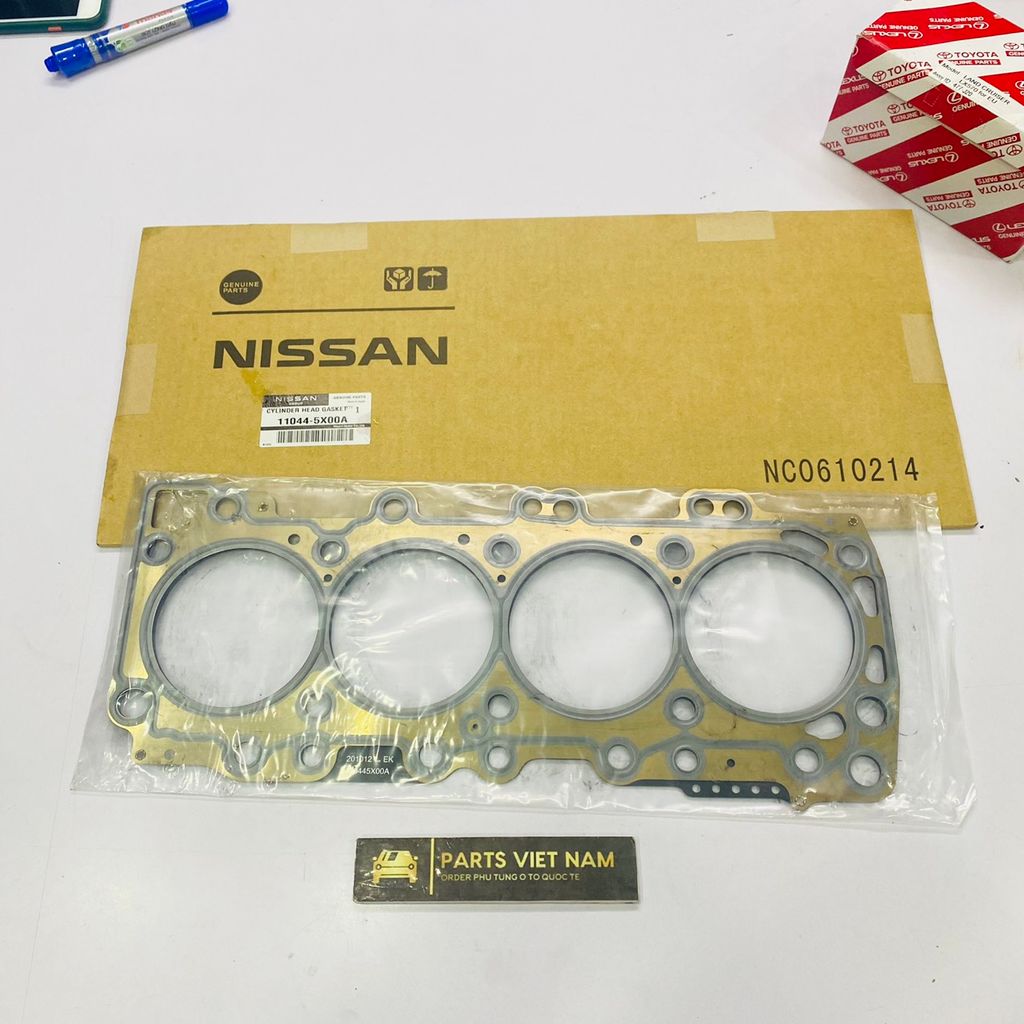 Gioăng mặt máy Nissan Navara NP300 động cơ YD25. Hàng chính hãng. Mã 2012 - 2017. Hàng 11044-5X00A, 110445X00A