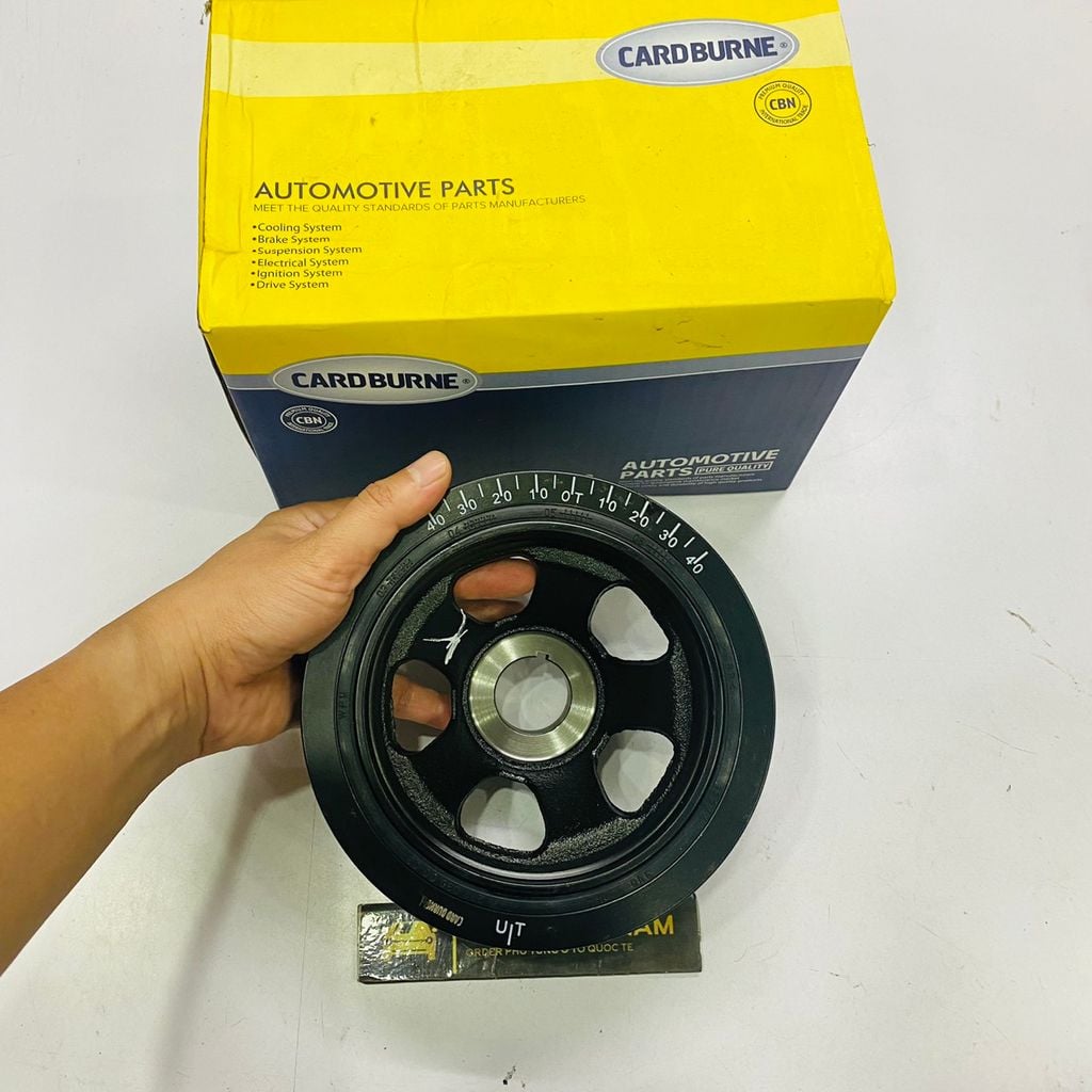 Puly trục cơ Mercedes E200, E250, W212, C207, C180, C160, C160, C180 ...
