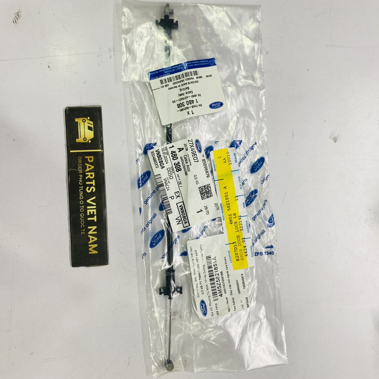 Cáp giật tay mở cửa ngoài Ford Focus đời 2006 - 2012. Hàng chính hãng ...