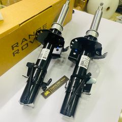 Giảm xóc trước, phuộc nhún trước điện Land Rover Range Rover Evoque 2.0 đời 2012 - 2018. Hàng OEM China thay 1 đôi bảo hành 6 tháng. Mã LR056266 LH, LR056268 RH, LR024437 LH,  LR024444 RH ( 1 cây )
