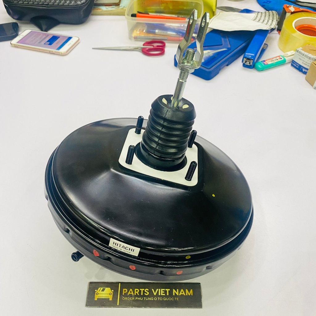 Bầu trợ lực phanh hoặc bầu thắng Nissan Grand Livina,  Nissan Tiida động cơ HR16DE MR18DE đời 2011 - 2016. Hàng Hitachi. Mã D7210ED305, D7210-ED305