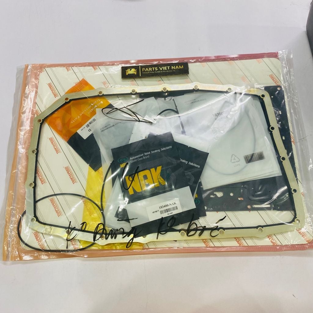 Bộ gioăng đại tu hộp số tự động Ford Ranger, Mazda BT50 2.2 và 3.2 đời 2014 - 2019. Hàng Transpeed. Mã T18302D, 6R80