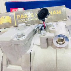 Lốc điều hòa, lốc lạnh Mercedes W211, E200, E240, E280 E220, E270, E320, E500, E63 AMG, E55 AMG Puly 6PK đời 2002 - 2009. Hàng Stal China. Mã A0012301211, A0012301111, A0002309111, ST970101GW