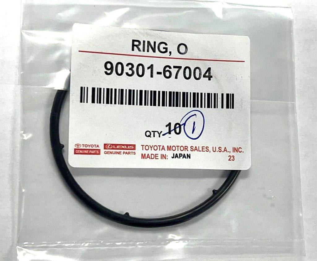Gioăng két sinh hàn hay két làm mát dầu động cơ Toyota ES240, ES350, ES300H, SC430, GS300, GS430, RX350, R270, LX470. Hàng xịn Toyota đặt hàng 1 ngày. Mã 90301-67004, 9030167004