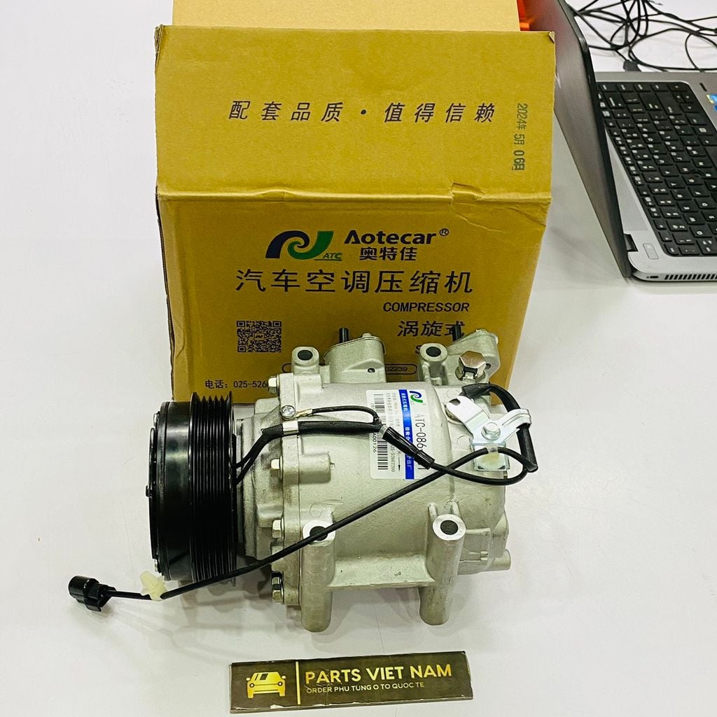 Lốc lạnh hay lốc điều hòa Honda City Puly 5pk đời 2011 - 2014. Hàng Aotecar nội địa China bảo hành 1 tháng. Mã 38810RD7Z03, 38810RD7Z04, ATC-086-BS8