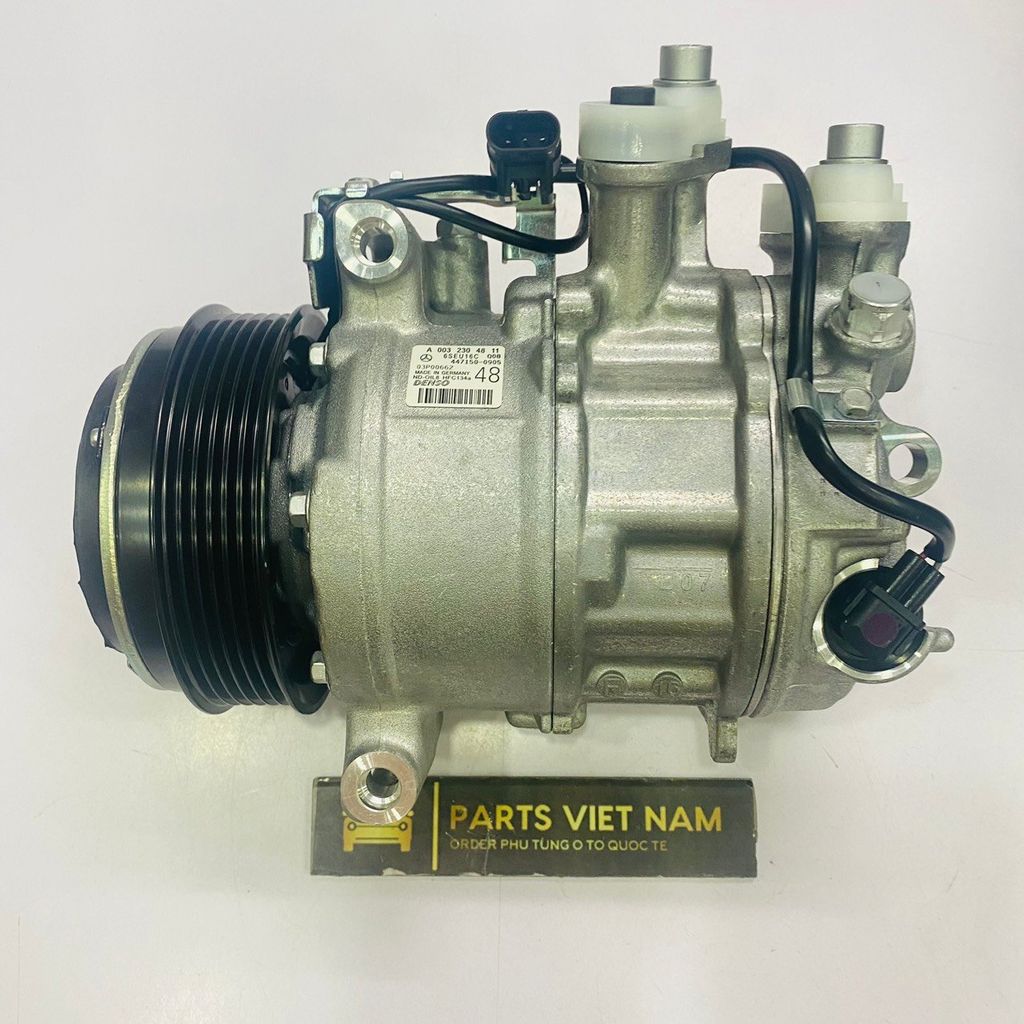 Lốc lạnh hay lốc điều hòa Mercedes W205, W213. Hàng Denso China bảo hành lắp 1 tháng. Mã A0008303902, A0008304002, A0008306700, A0008303002, A0032304811