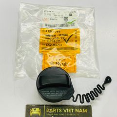 Nắp đậy bình xăng hay nắp đổ xăng Volvo S60, S80, V70, XC90, V60, XC60, XC70, S80, S40, V50, C30 đời 1998 - 2018. Hàng cao cấp nội địa China. Mã 31261716, 31392044
