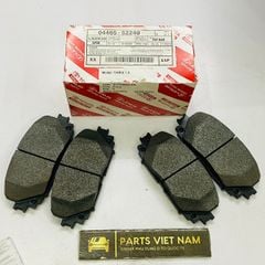 Má phanh hay bố thắng trước Toyota Yaris, Vios đời 2007 - 2013. Hàng cao cấp bảo hành không mạt không zít. Mã 044650D130, 0446552240