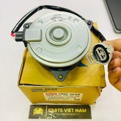 Mô tơ quạt két nước bên trái Toyota Camry 3.5 động cơ 2GR GSV40, GSV50 đời 2011 - 2017. Hàng Denso Japan. Mã 168000-1070, 16363-0P080, 163630P080