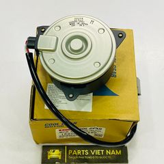 Mô tơ quạt giàn hoặc dàn nóng bên phải 7 cánh Toyota Sienna máy 3.5 động cơ 2GR GSV40 đời 2010 - 2014. Hàng Denso Japan. Mã 168000-2560, 16363-0P100, 163630P100