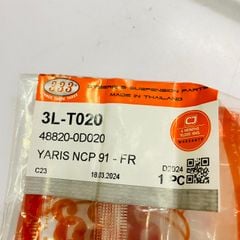 Rô tuyn cân bằng trước Toyota Vios, Yaris đời 2007 - 2013. Hàng 333 Thailand. Mã 48820-0D020, 488200D020