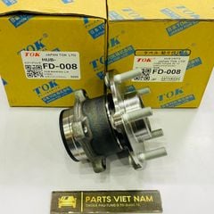 Cụm bi moay ơ hoặc bạc đạn bánh sau Ford Focus 1.8 và 2.0 đời 2006 - 2012. Hàng TOK Japan bảo hành 12 tháng. Mã 7M51-2C299-AC, 7M512C299AC, 6M512C299AC