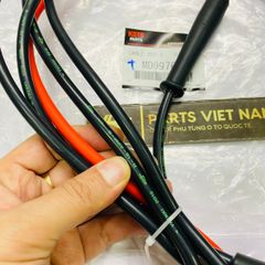 Bộ dây cao áp hay dây phin đánh lửa Mitsubishi Pajero V32, Jolie động cơ 4G54. Hàng YNZNKI Japan. Mã MD997698