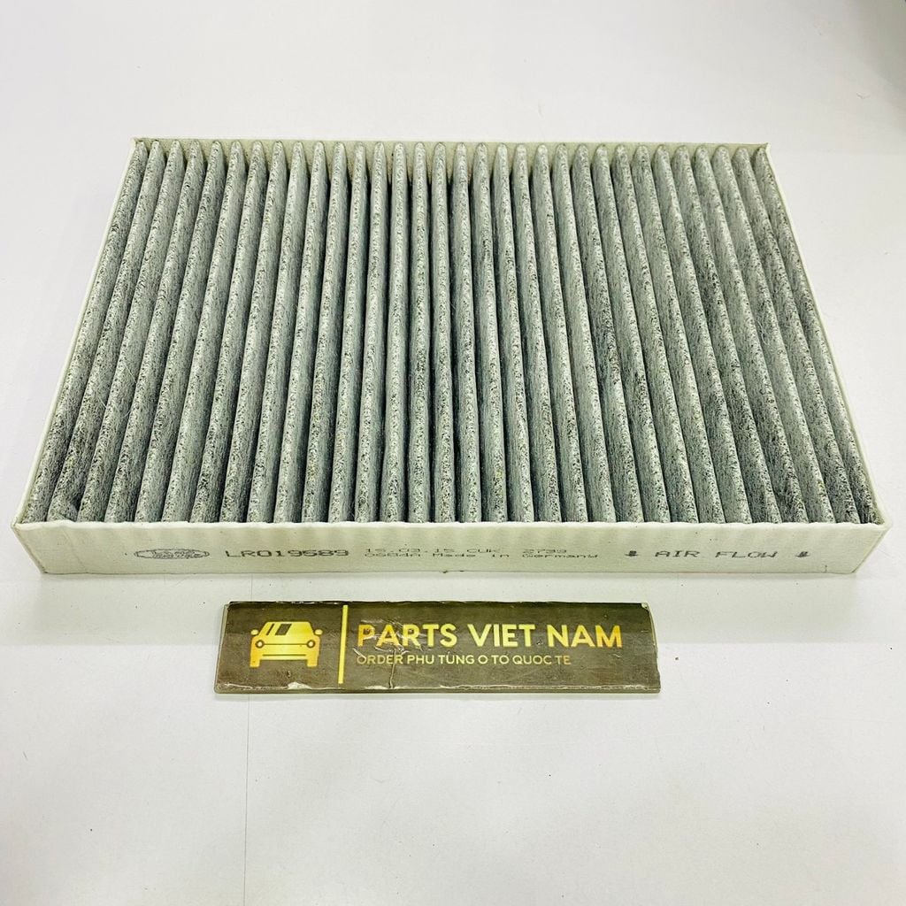 Lọc gió điều hòa có than hoạt tính Land Rover Discovery Sport, Range Rover Evoque, LR2 máy 2.0L L4 - Gas đời 2008 - 2019. Hàng cao cấp. Mã LR019589, LR056138, LR000899, LR000901, LR019192, LR019589, LR039612, LR039621