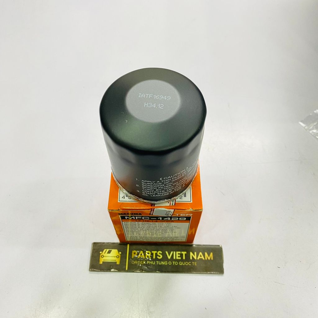Lọc dầu động cơ Land Rover Discovery Sport, Range Rover Evoque, LR2 máy 2.0L L4 - Gas. Hàng Masuma Japan. Mã MFC-1429, MFC-493, LR025306, LR096524