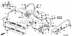 Cảm biến áp xuất dầu bơm trợ lực Honda Acura đời 2007 - 2012. Hàng cao cấp. Mã 6490-P0H-013 , 6490P0H013
