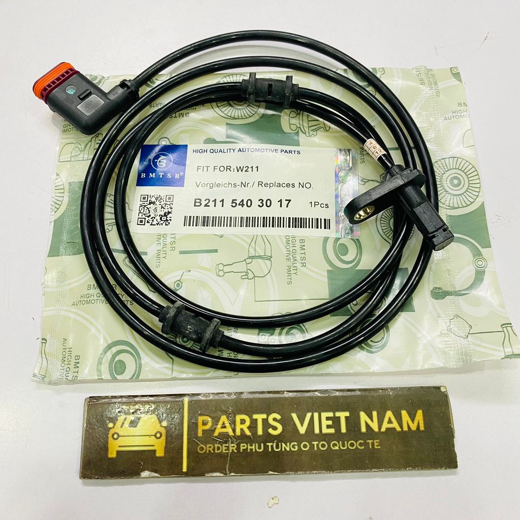 Cảm biến ABS sau trái và phải Mercedes W211, E240, E320, E350, E280, E55, E500, CLS55, CLS500, CLS63, CLS550 đời 2003 - 2009. Hàng BMTSR. Mã A2115403017