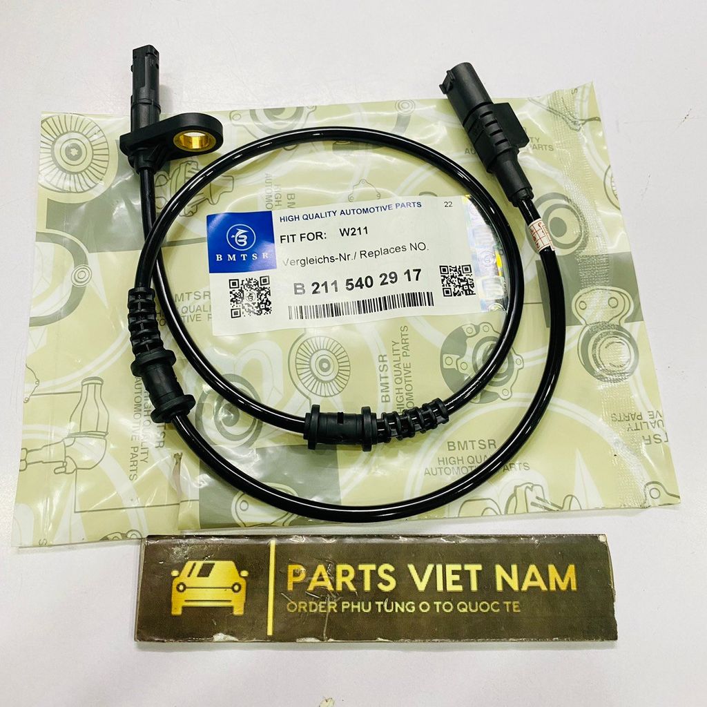 Cảm biến ABS trước Mercedes W211 E240, E320, E350, E280, E55, E500, CLS55, CLS500, CLS63, CLS550 đời 2003 - 2009. Hàng BMTSR. Mã A2115402917