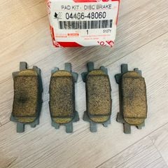 Má phanh hoặc bố thắng sau Lexus, RX300, RX330, RX350 đời 2003 - 2008. Hàng cao cấp, bảo hành không mạt, không zít. Mã 04466-48060 0446648060