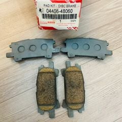 Má phanh hoặc bố thắng sau Lexus, RX300, RX330, RX350 đời 2003 - 2008. Hàng cao cấp, bảo hành không mạt, không zít. Mã 04466-48060 0446648060