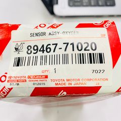 Cảm biến oxy trên Toyota 4runner, Fortuner, Hilux, Land Cruiser, Prado động cơ 1GR đời 2002 - 2012 Hàng cao cấp. Mã 89467-71020, 8946771020