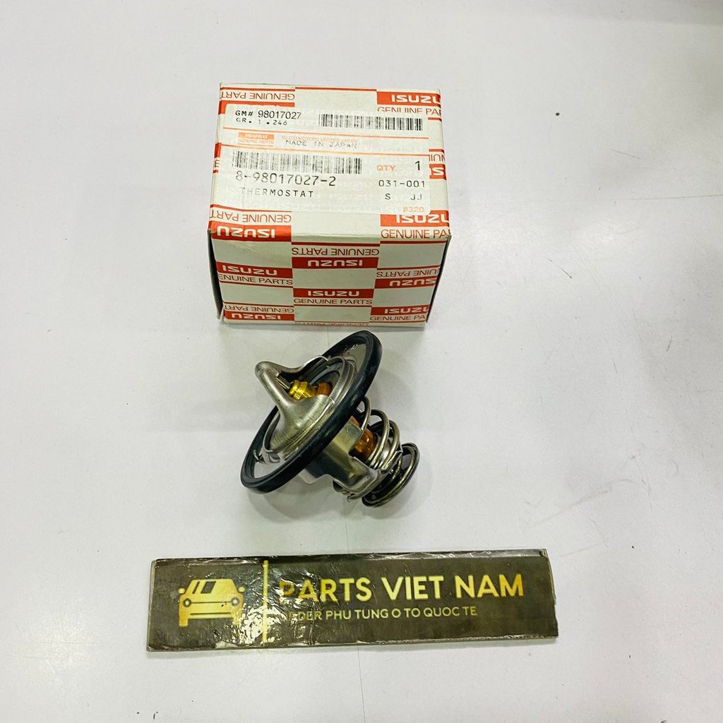 Van hằng nhiệt iSuzu Dmax, D-Max sử dụng động cơ 4JJ1 và 4JK1. Đời 2006 - 2019. Hàng xịn isuzu Japan. Mã 8980170271, 8980170272