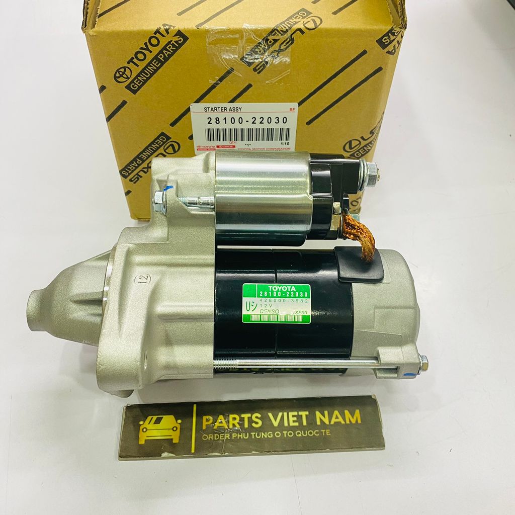 Củ hay máy đề Toyota Corolla Altis 1.8 động cơ 1ZZ đời 2004 - 2012. Hàng cao cấp Japan bảo hành 12 tháng. Mã 2810022030, 281000D040