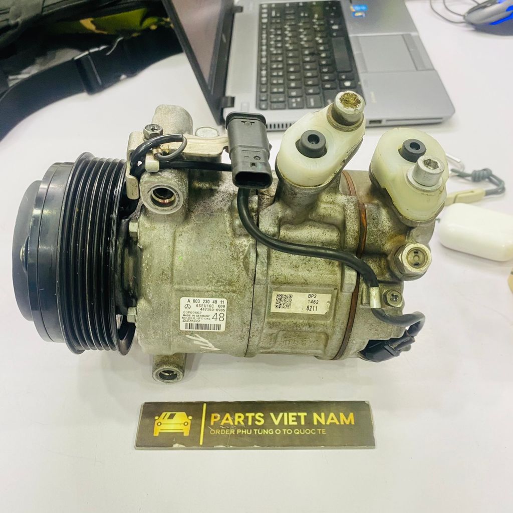 Lốc lạnh hay lốc điều hòa Mercedes W213 E200, E250, E300, E350, W205 C300, C250, C200 đời 2017 - 2020. Hàng xịn Mer tháo xe bảo hành lắp 1 tháng. Mã A0008303002