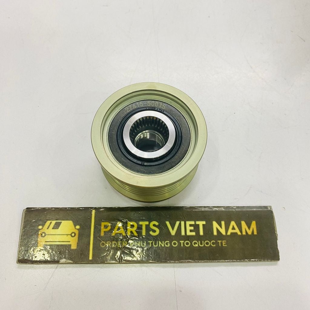 Puly máy phát Mercedes W204, W205, C180, C200, C300, W212, W213, E200, E240, E280, E300, W447, W253. Hàng cao cấp. Mã A2741550015, A2741550215, A2741550315, INA 35029310