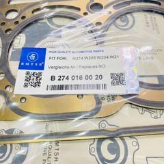 Gioăng mặt máy hay gioăng quy lát Mercedes M274 W204 W205 W211. Hàng Bmtsr. Mã A2740160020
