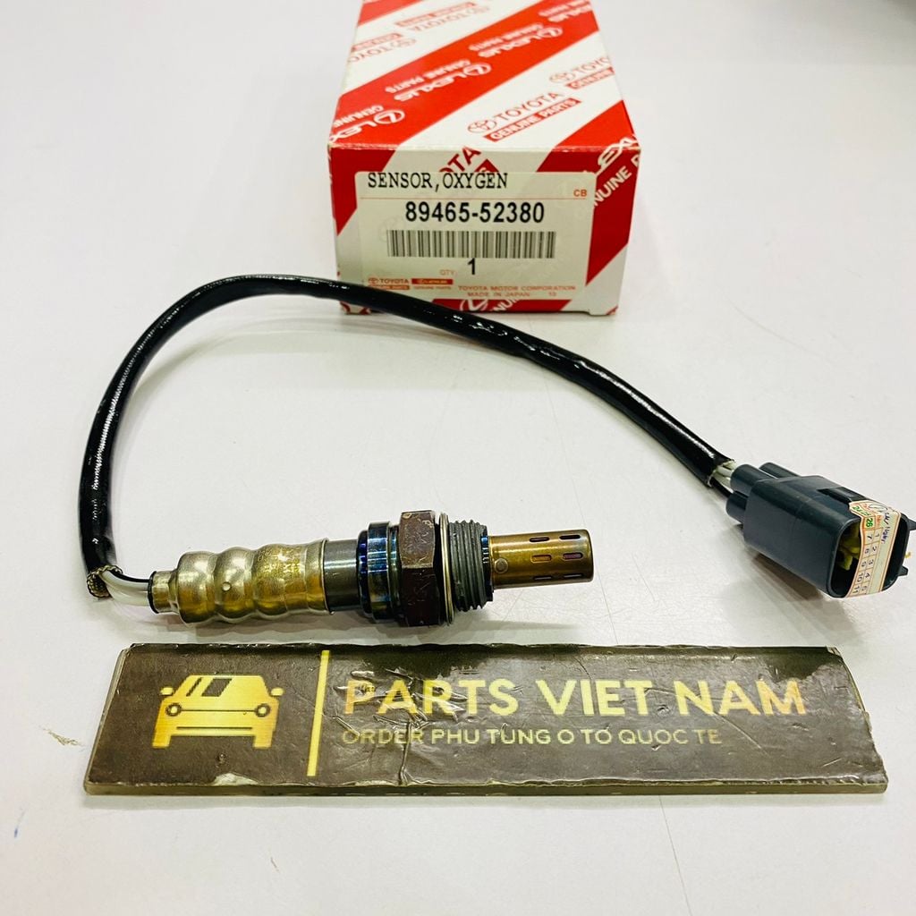 Cảm biến oxy trên Toyota Vios Limo, E, G động cơ 1NZ đời 2007 - 2014. Hàng cao cấp bảo hành lắp 15 ngày. Mã 89465-52380, 8946552380