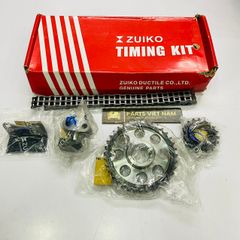 Bộ nhông xích cam Toyota động cơ 1Y, 2Y, 3Y, 4Y. Hàng Zuiko. Mã KA-04