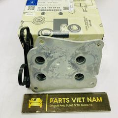 Két sinh hàn hay két làm mát dầu động cơ C180 W203, C200, W204, E200 W211  đời 2004 - 2009. Hàng Bmtsr. Mã A2711880401
