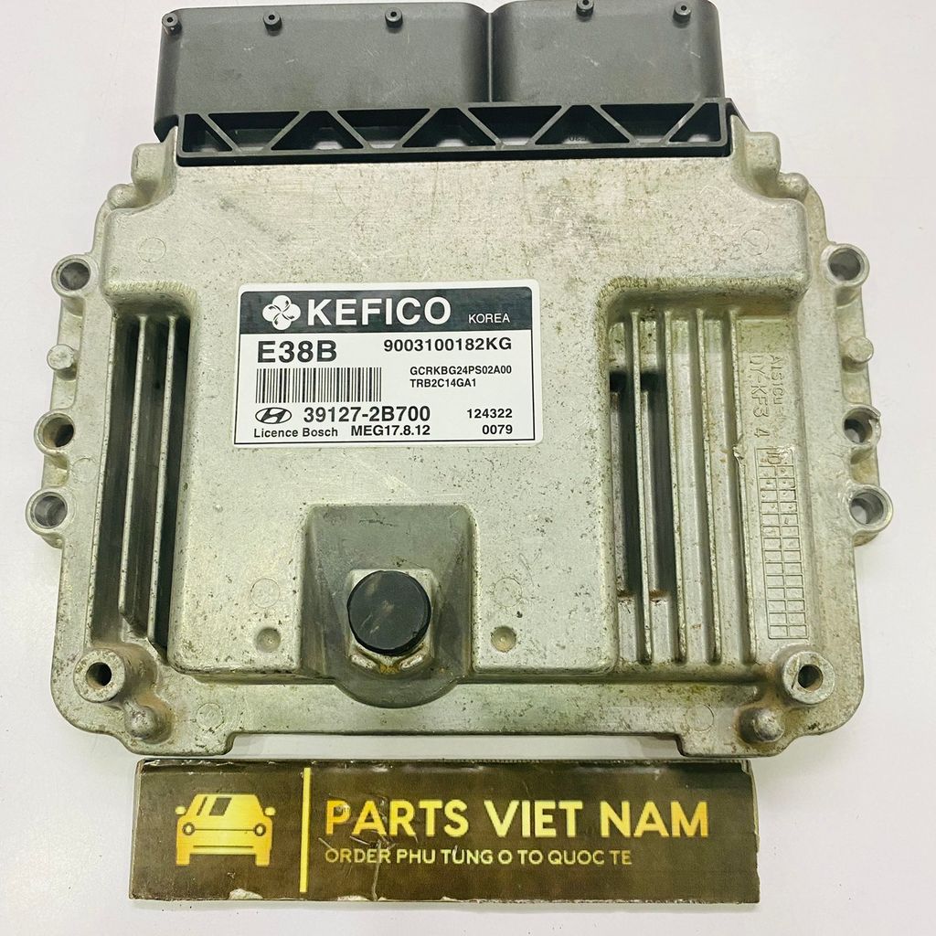 Hộp điều khiển động cơ ECU hay còn gọi là hộp đen Hyundai Accent 2011 - 2016. Hàng nguyên zin tháo xe nhập Hàn Quốc bảo hành lắp 10 ngày. Mã 39127-2B700, 391272B700