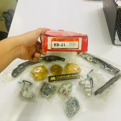 Bộ nhông xích cam Infiniti, Nissan, Cefiro, Maxima, Pathfinder, Terrano, Murano máy 3.5 động cơ VQ35DE đời 2008 - 2015. Hàng Zuiko. Mã 1302831U00