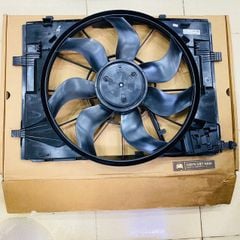Cụm lồng quạt két nước Mercedes W253, GLC 200, GLC 250, GLC 300, GLC 43, GLC 63 đời 2015 - 2022. Hàng Behr. Mã A0999061000, A0999061100, A0999061200, A0999061400, A0999061800