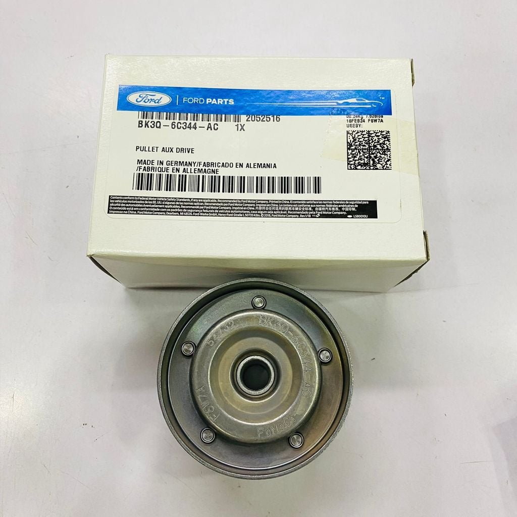 Bi tỳ hay bi tăng dây curoa tổng Ford Ranger, Everest, Mazda BT50 máy 2.2 và 3.2 đời 2013 - 2022. Hàng xịn. Mã BK3Q-6C344-AC, BK3Q6C344AC, U20215930