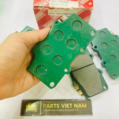 Má phanh trước hay bố thắng trước Toyota Land Cruiser FJ80, HDJ80, HZJ80, FZJ80 đời 1990 - 1997. Hàng cao cấp bảo hành không mạt không zít. Mã 04465-60020, 0446560020