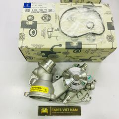 Bơm nước động động cơ BMW E60 550i, E63 650i, E65 750i, E66 750Li,  E70 X5 máy 4.8 động cơ N62 đời 2006 - 2010. Hàng Bmtsr. Mã 11517586779, 11517531860, 11517531859
