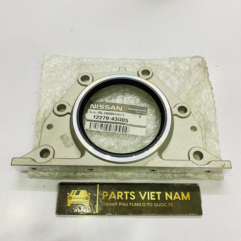 Phớt đuôi trục cơ Nissan Terrano, Patrol động cơ TD25, TD27. Hàng cao cấp. Mã 12279-43G05, 12279-43G04, 12279-43G03